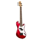 Kala Solid Body 4-STRING Bass Guitar Candy Apple Red New. Price: $405.90.