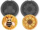 Dash Multimaker Mini System Two 4 Nonstick Removable Sunflower & Bee New. Price: $14.81.