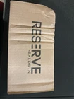 Baldwin PSSQUCFR150 Square Passage Lever Set, 5" Rectangle Rose, Satin Nickel Open. Price: $124.99.