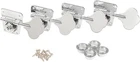 Genuine Fender American Vintage 70S Logo Cloverleaf Tuners For P/j Bass, Chrome New. Price: $86.99.