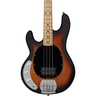 Sterling Stingray RAY4LH Maple Fingerboard Left-handed Bass Vintage Sunburst New. Price: $439.99.