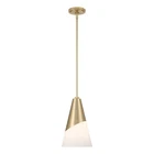 Crystorama Tori Light Mini Pendant, Vibrant Gold/frosted TOR-901-VG New. Price: $298.00.