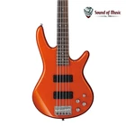 Ibanez Gio GSR205ROM 5-STRING Electric Bass Roadster Orange Metallic New. Price: $299.99.