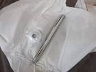 Delta U4999 Ceiling Mounted Shower Arm And Flange, Chrome Open. Price: $15.00.