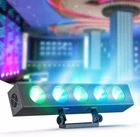 Rgbw Wall Wash Light Bar 5EYE Dmx Led Stage Dj Disco Party Strobe Beam Used. Price: $46.75.