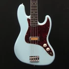Fender Gold Foil Jazz Bass, Ebony Fingerboard, Sonic Blue. Blem Open. Price: $1039.99.