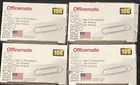 4X - Officemate (OIC99916) No. 1, Silver (400 Paperclips) New. Price: $9.99.