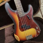 Electric Bass Nash Guitars PB-63 Tone Burst Alder Body Relic Maple Neck New. Price: $5417.00.