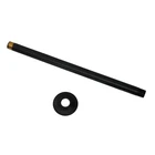 Brizo 83992-24-BL Essential 24" Ceiling Mounted Shower Arm/flange Matte Black Open. Price: $114.90.