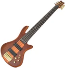 Schecter Stiletto STUDIO-6 Electric Bass Honey Satin New. Price: $1299.00.