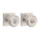 Maven Satin Nickel Square Keyed Entry Doorknob With Smart Technology New. Price: $27.87.