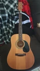 Jasmine By Takamine S35 Dreadnought Acoustic Guitar 6 String Full Size Wood Used. Price: $157.00.
