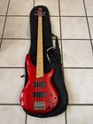 Used Ibanez SR300M Red Electric Bass. Price: $299.99.