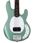 Sterling Stingray RAY34 4-STRING Bass Guitar, Rosewood Fingerboard, Dorado Green New. Price: $899.99.