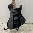 Electric Bass Guitar Black Emg Pickups Maple Neck 21 Frets Esp 4STRING Fast Ship New. Price: $299.20.
