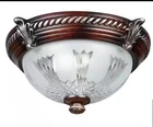 Hampton Bay Bercello Estates 15 In. 2-LIGHT Volterra Bronze Flush Mount New. Price: $92.69.