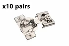 10 Pairs Amerock 1/2" (13MM) Overlay Face Frame Self-close Concealed Cabinet Hin Open. Price: $37.79.