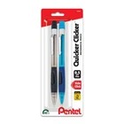 Pentel Quicker Clicker Automatic Pencils, 0.5 Mm, Smoke Barrel, Pack Of 2 New. Price: $15.49.