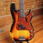 Fender Custom Shop L-series '64 Precision Bass 2015 Heavy Relic Sunburst Used. Price: $3495.00.