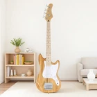 30" Short Scale 4-STRING Beginner Electric Bass Guitar Set Ib-style, Natural New. Price: $109.99.