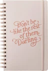 Studio "darling" Signature Spiral Journal, Flexible Vegan Leather Cover New. Price: $18.55.