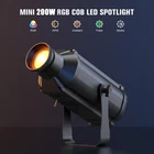 Uking 200W Pinspot Cob Led Rgb Dmx Stage Lighting Blinder Dj New. Price: $89.99.