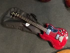 Electric Bass Guitar Epiphone Japan EB-3 Short Scale Cherry 1990S Made In Used. Price: $1530.00.