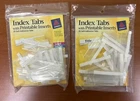 Lot Of 2AVERY Dennison AVE-16241 Self-adhesive Index Tabs With Printable New. Price: $7.99.
