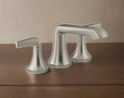 Kohler Tempered T22024 Bn - Deck Mounted Bath Roman Tub Faucet Brushed Nickel Open. Price: $179.00.