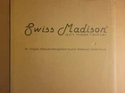 Swiss Madison SM-QRS58 St. Tropez Elongated Front Toilet Seat, Glossy White Open. Price: $50.00.