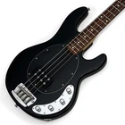Sterling By Music Man RAY34 Stingray Electric Bass Guitar Humbucker Black Bk Used. Price: $650.00.