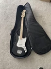 Squier Bronco Bass Laurel - Black, Affinity, With Bag Used. Price: $200.00.