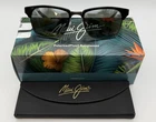Maui Jim Kawika 257-17C- Black Gloss With Antique Pewter / Neutral Grey Lens New. Price: $209.99.