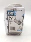 Halex 12201B 1/2 Emt Set Screw Coupling Pack Of 50 New. Price: $21.99.