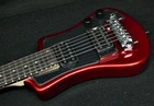 Hofner Hct-sh-d-r Shorty Deluxe Travel Electric Guitar 2 Pickups Metallic Red New. Price: $169.99.