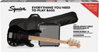 Fender Squier Affinity Bass Pj Pack, Maple Fingerboard, Black, Gig Bag, Rumble New. Price: $429.99.