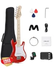 Umelody Kids Electric Guitar Beginner Kit Red 30 Inch Amp New. Price: $179.99.