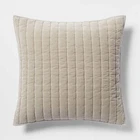 Channel Stitch Velvet Quilt Sham - Threshold New. Price: $8.59.