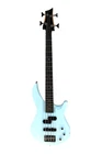 Paint Chips* Mitchell MB100 Short-scale Electric Bass Guitar, Powder Blue #R8129 Open. Price: $109.95.