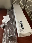 Kohler 27426-CP Tone 24 In. Single Towel Bar Polished Chrome Open. Price: $49.99.