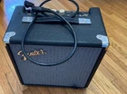 Fender Rumble 15 Electric Bass Guitar Amplifier Black With Cable Used. Price: $50.00.