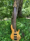 Esp Ltd B-204SM Bass Guitar, Natural Satin Finish, Great Condition, W/case Used. Price: $404.00.