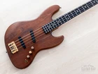 1993 Pgm Moon Woody Series J-J-185 Emg Walnut Vintage Jazz Bass, Japan Used. Price: $2299.99.