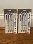 Energel Pentel Inspire Medium Point 0.7MM, Peace Liquid Pens Lot 6 Black Ink New. Price: $12.99.