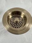 Brizo 69052-GL Brass Basket Strainer For Standard Kitchen Sinks Luxe Gold Open. Price: $119.00.