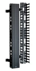 Leviton Vertical Front Only Cable Management 5" Channel X 80" Long Snap-on Cover Open. Price: $122.54.