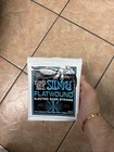 Ernie Ball PO2815 Super Extra Cobalt Slinky Flatwound Bass Strings New. Price: $35.99.