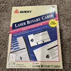Avery 3X5 Business Cards 150 Laser Inkjet Printable White 05386 New. Price: $12.99.