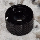 Ibanez EDC705 Bass Guitar Bottom Concentric Knob - Black Dome Set Screw Used. Price: $20.00.