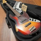 Fender Road Worn 60S Jazz Bass 2008 3.84KG Sunburst Relic Used. Price: $2112.11.